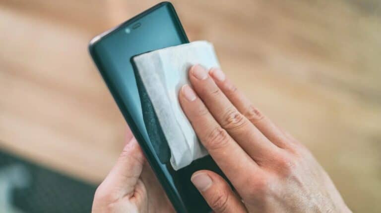 How to clean and disinfect your mobile cell phone? 8 steps to clean and sanitize phone to kill viruses, germs and bacteria