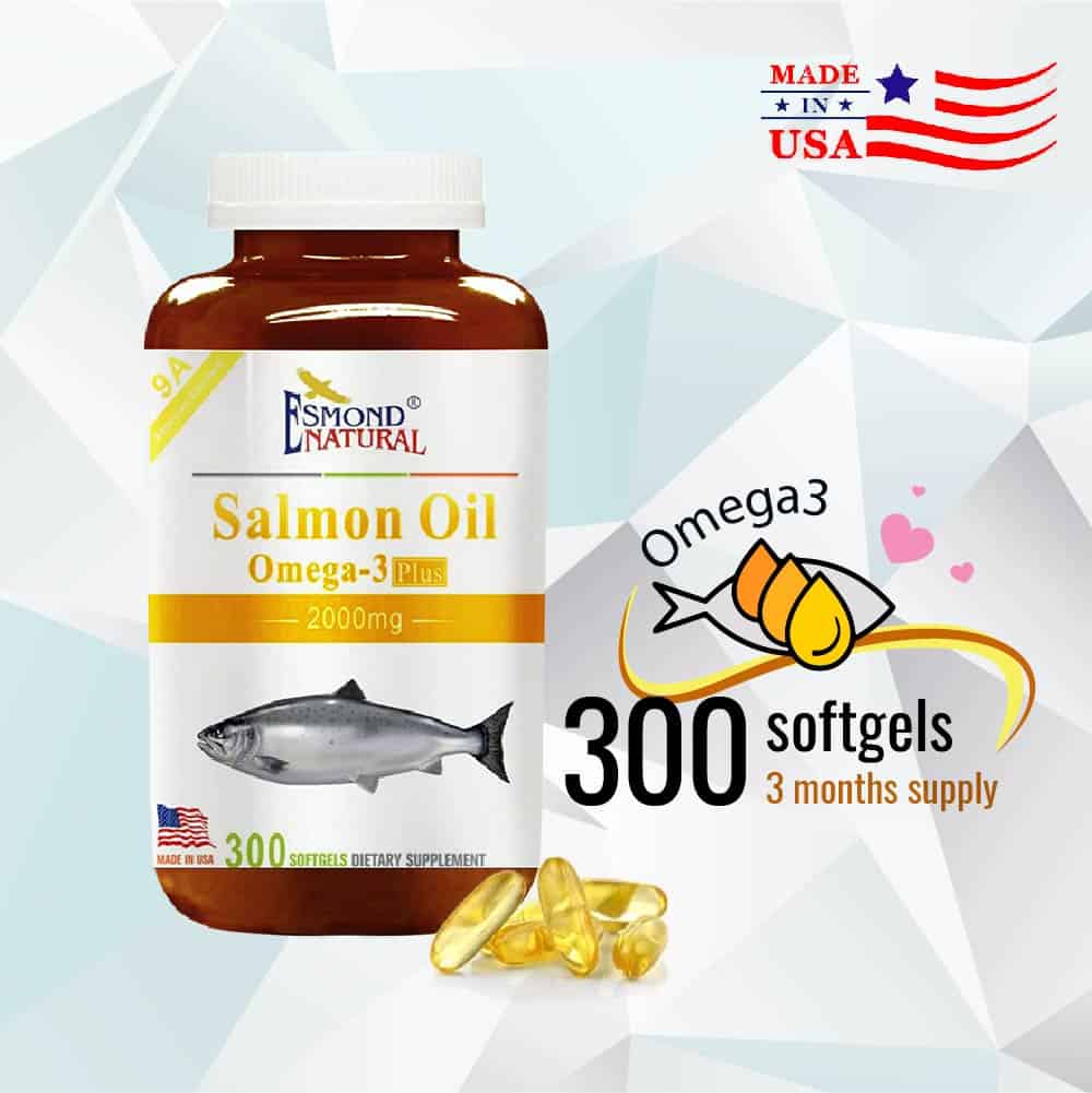 Esmond Natural Salmon Fish Oil Omega 3 Plus 2000mg in Singapore SeniorCare