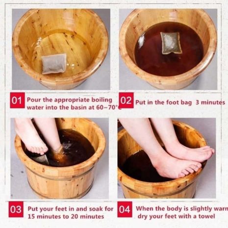 *30 sachets* Chinese Herbal Footbath