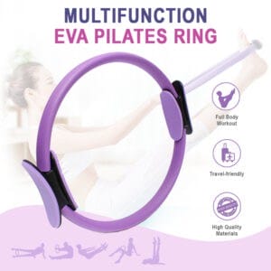 Resistance Pilates Ring – Fitness Circle for Toning, Yoga, Core & Full Body Workout