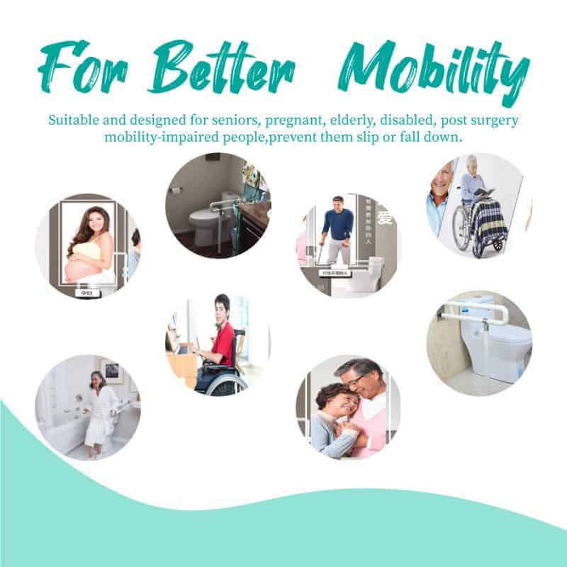 Grab Bar for better mobility in toilets, shower, or bathroom
