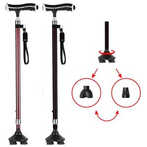3 in 1 Walking Stick with Magnetic T-Handle