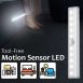 Motion Sensor LED Bedroom Safety Light in Dark Tool Free Magnet