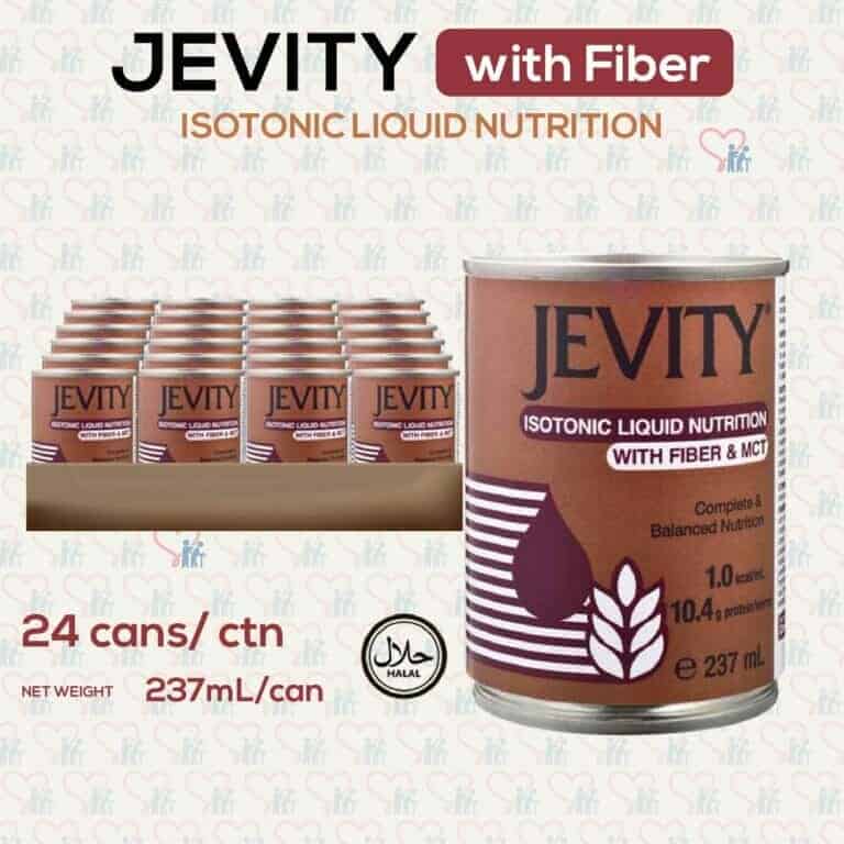 Jevity Formula Milk Liquid Carton of 24 – 1.0kcal with Fiber and MCT