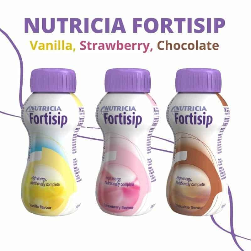 Nutricia Fortisip Vanilla Strawberry Chocolate 200ml