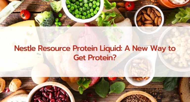 Nestle Resource Protein Liquid: A New Way to Get Protein?