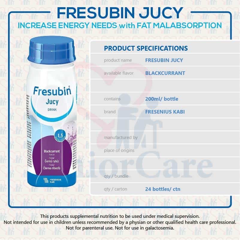 Fresubin Jucy Specs
