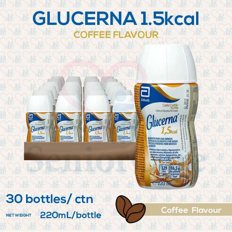 Glucerna 1.5kcal Coffee Carton of 30