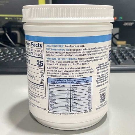 Nestle Beneprotein Side label 02