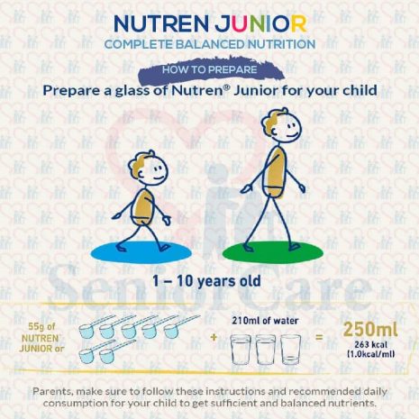 Nutren Junior How to Prepare