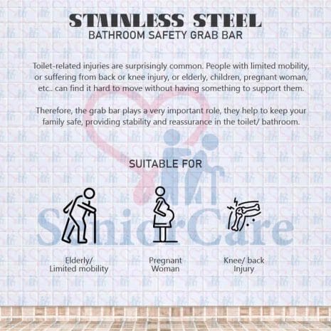 Stainless Steel Grab Bar-Normal Description