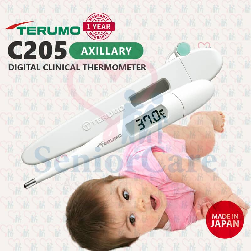 TERUMO Digital Clinical Thermometer Axillary (Underarm)- C205S