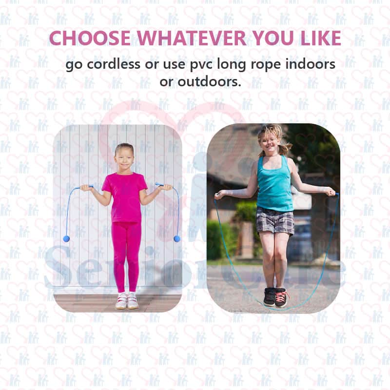 Jumping Rope Indoors Outdoors