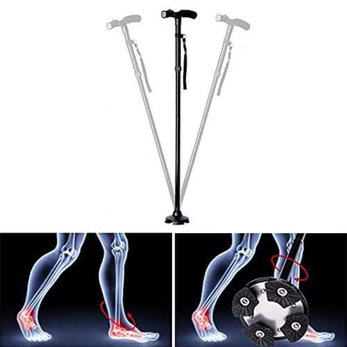 Walking Stick - high Rise LED with Mid Handle - Features3