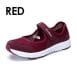 Velcro Shoes - Red