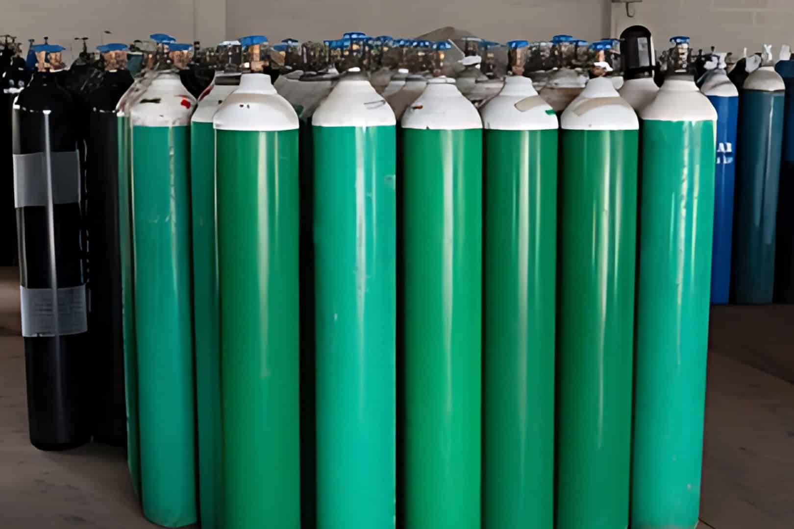 Oxygen tanks