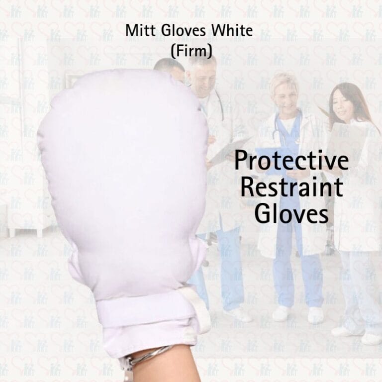 Medical Restraint Glove WHITE