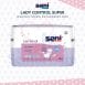 Seni Control bladder control incontinence pads for men and women, breathable and high absorbency for moderate leaks