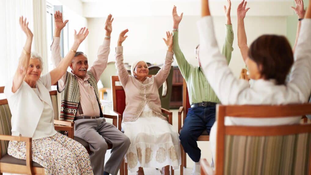 old senior citizens should enjoy their retirement in happy nursing homes