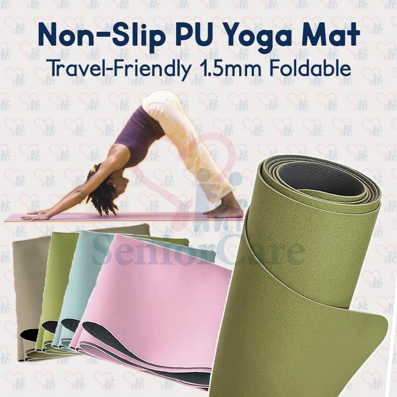 Travel-friendly Non-Slip Foldable Yoga Mat